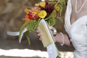Bride Flowers & Bible - Photojournalistic Wedding Photography