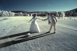 Romantic Infrared Wedding Photography